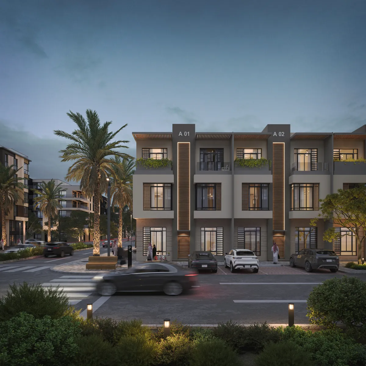 NAJD THREE - 2 BR Duplex